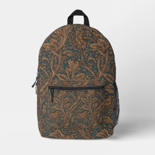 Sac À Dos Imprimé Vintage William Morris Arcadia Couture sans coutur