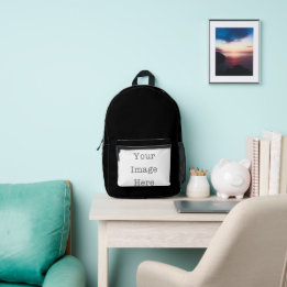 Sac À Dos Imprimé Votre image ici