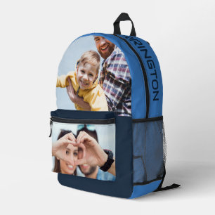 Sac À Dos Imprimé Votre nom et vos photos personnalisés