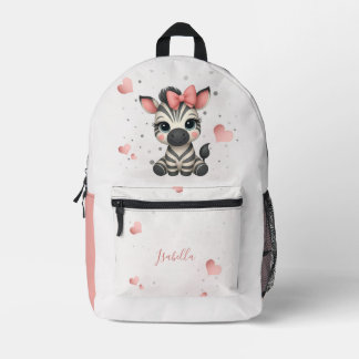 Sac À Dos Imprimé Zèbre adorable petit