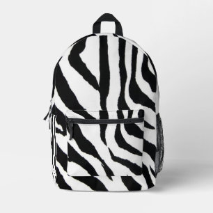 Sac À Dos Imprimé Zèbre noir