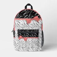 Zèbre peau noir blanc tigre rayures de cuir rose