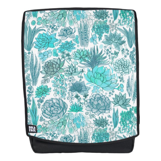 Sac À Dos Jardin succulent (Devant)