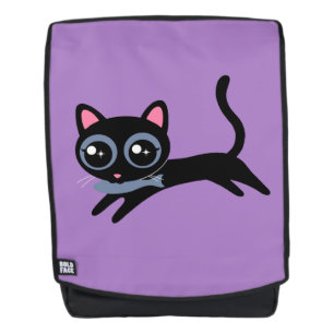 Sac À Dos Joli petit chat avec poisson cadeau pour filles
