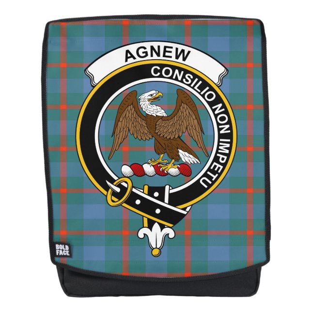 Sac À Dos L'Agnew Ancienne Crest Tartan Pla (Devant)