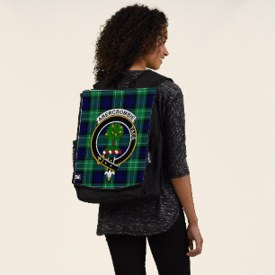 Sac À Dos Le Clan Abercrombie Crête Tartan Plaid