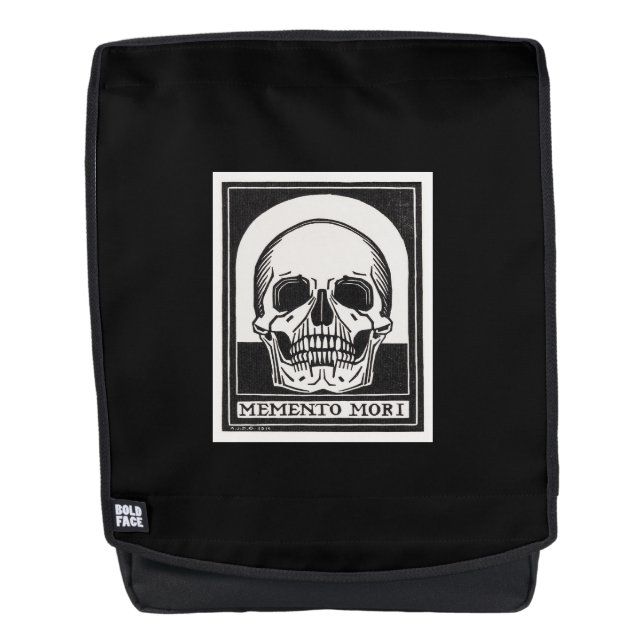 Sac À Dos Le crâne Memento Mori (Devant)