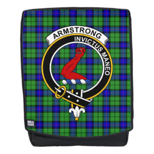 Sac À Dos Le Tartan Ardent De L'Ancien Clan Crest Plaid