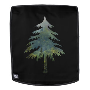 Sac À Dos Les pins bruyants dans la forêt sauvage