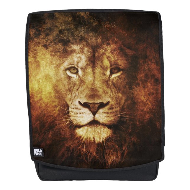 Sac À Dos Lion of Judah - Jah Rastafari (Devant)
