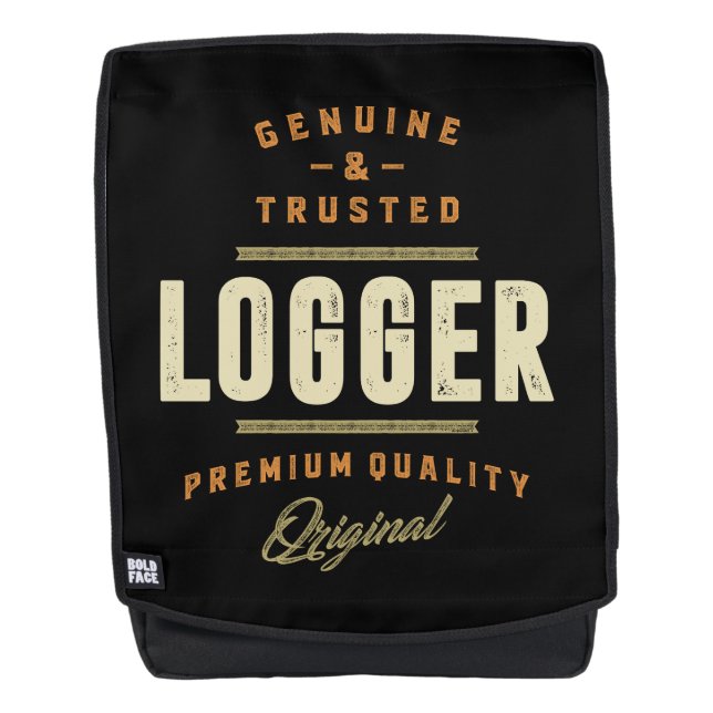 Sac À Dos Logger authentique (Devant)