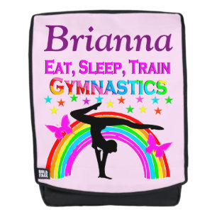 SAC À DOS MANGER, DORMIR, GYMNAST DE TRAIN PERSONNALISÉ PACK