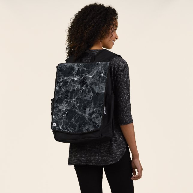 Sac À Dos Marbre noir (Porté)
