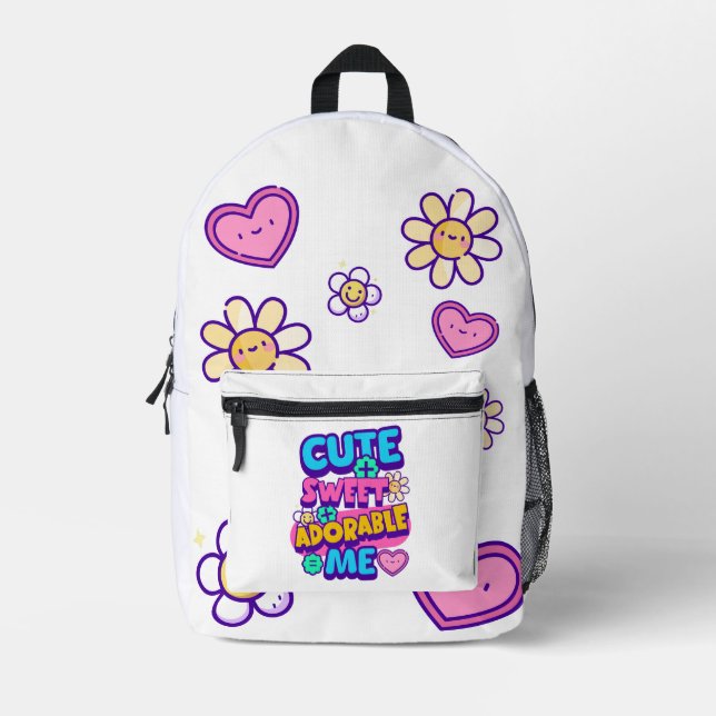 Sac à dos mignon et doux (Recto)