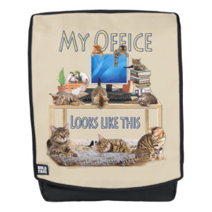 Sac À Dos Mon bureau ressemble à ceci