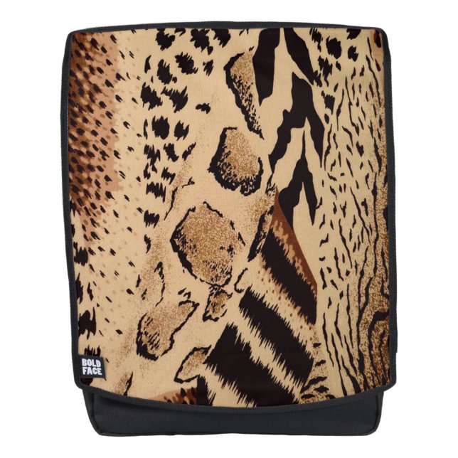 Sac À Dos Motif guépard (Devant)