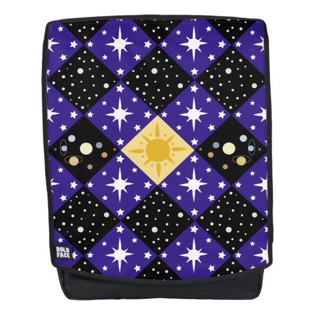 Sac À Dos Motif spatial (Devant)