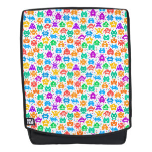Sac À Dos Motifs de monstres pixelisés colorés mignons