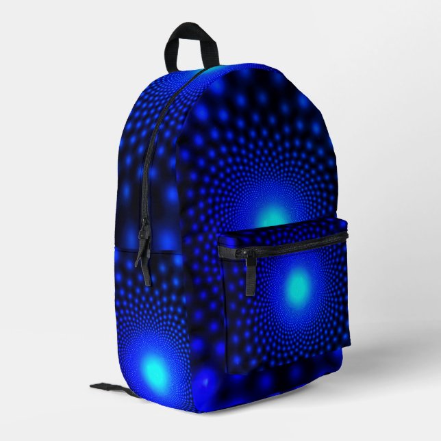 Sac à dos Neon Blue Lights (Coin arrière gauche)