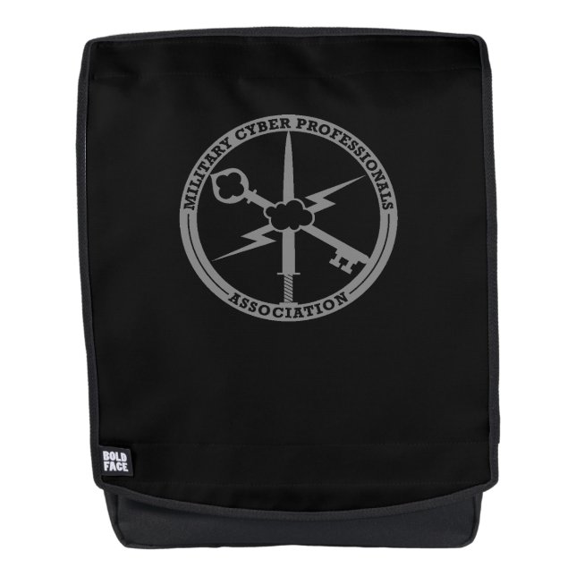Sac à dos noir MCPA (Devant)