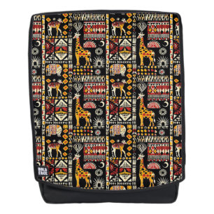 Sac À Dos Ornement traditionnel ethnique africain, patte tri