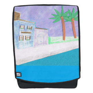 Sac À Dos Pack arrière avec conception caribéenne