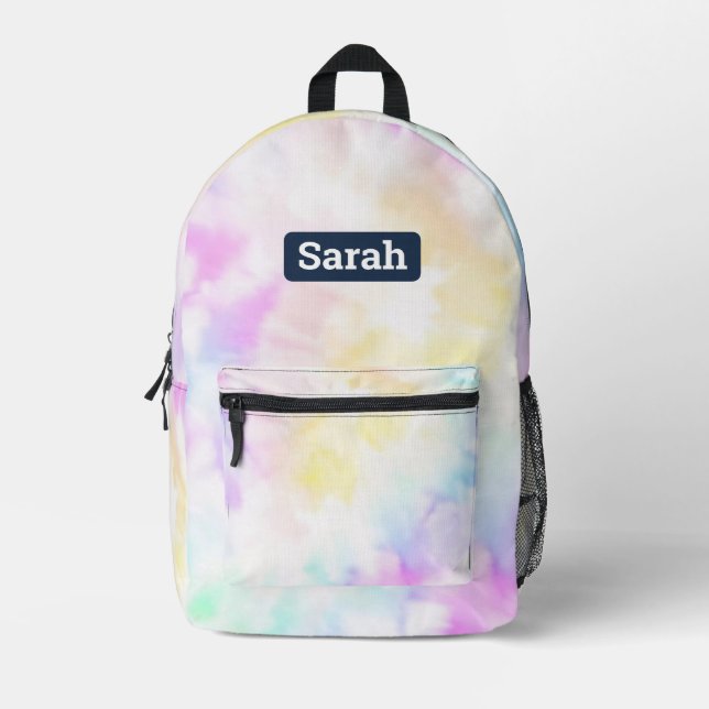 Sac à dos Pastel Tie Dye (Recto)