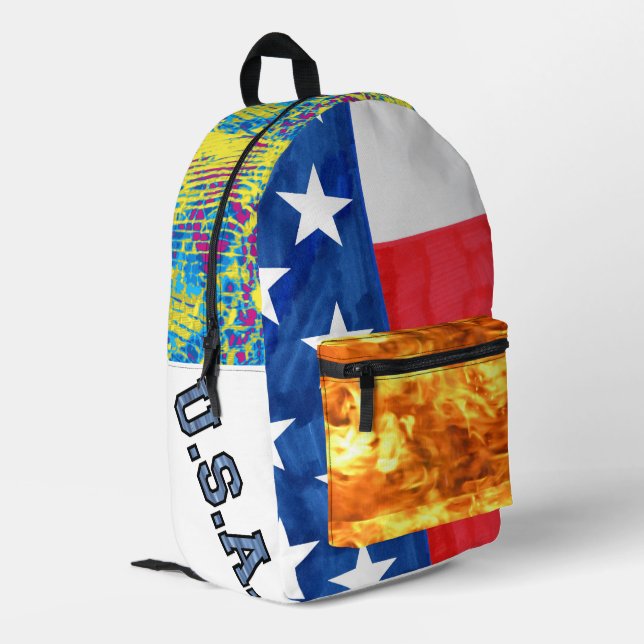 Sac à dos patriotique (Coin arrière gauche)