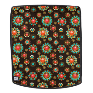 Sac À Dos Pattern de Ethnic Brooches Seamless