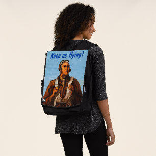 Sac À Dos Pilotes d'aviation afro-américains de 2ÈME GUERRE 