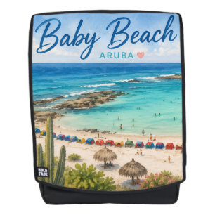 Sac À Dos Plage de bébé Aruba Voyage souvenir des Caraïbes