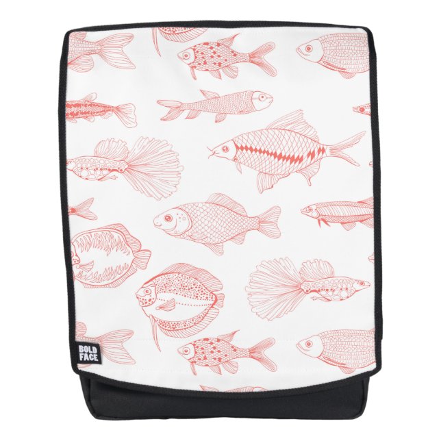 Sac À Dos Poissons (Devant)