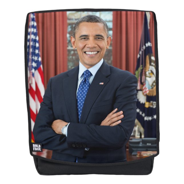 Sac À Dos Portrait du Bureau Ovale, Obama Barack Président d (Devant)