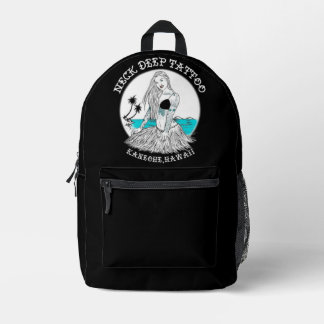 Sac à dos pour fille Hula tatouée