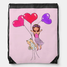 Sac à dos Pupeye & Diana Heart Balloons