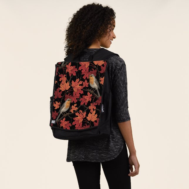 Sac À Dos Robins in maple tree (Porté)