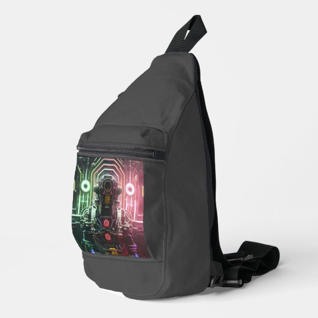sac à dos Robot 1 sac à sling (Coin droit)
