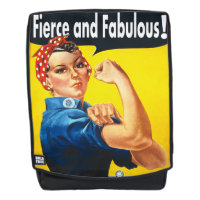 Rosie Le Riveter Fierce et Fabuleux tendance