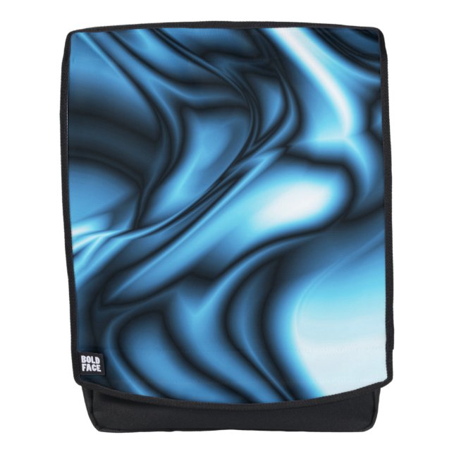 Sac À Dos Soie Bleue (Devant)