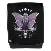 Squelette papillon Goth