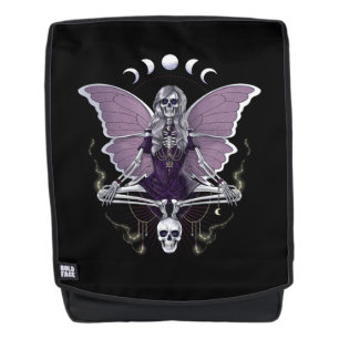 Sac À Dos Squelette papillon Goth