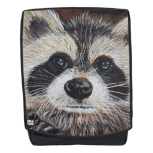 Sac À Dos Tableau Raccoon