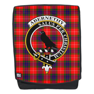 Sac À Dos Tartan Plaid De L'Abernethy Clan Crest
