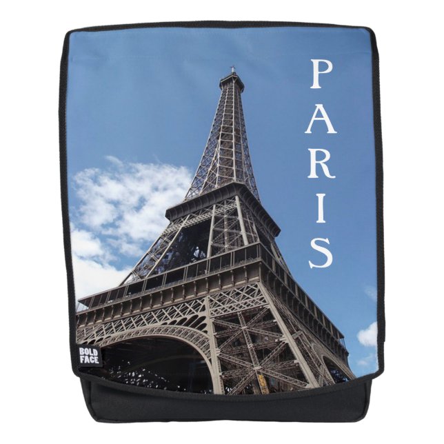 Sac À Dos Tour Eiffel Paris (Devant)