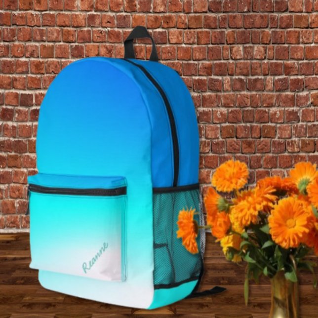 Sac à dos Turquoise Ombre (Créateur téléchargé)