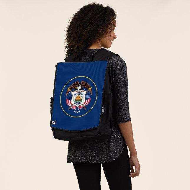 Sac À Dos Utah : Le drapeau américain de l'État de la ruche, (Porté)