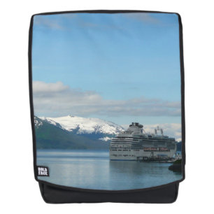 Sac À Dos Vacances de croisière en Alaska Photographie de vo