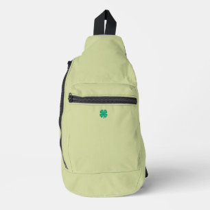 Sac à dos vert clair Trèfle irlandais Lucky 4 Leaf