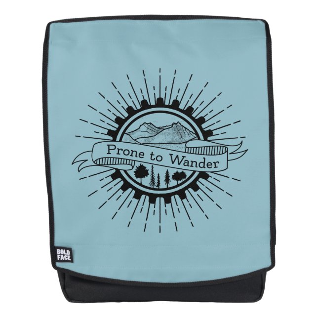 Sac À Dos Voyageur enclin à errer (Devant)