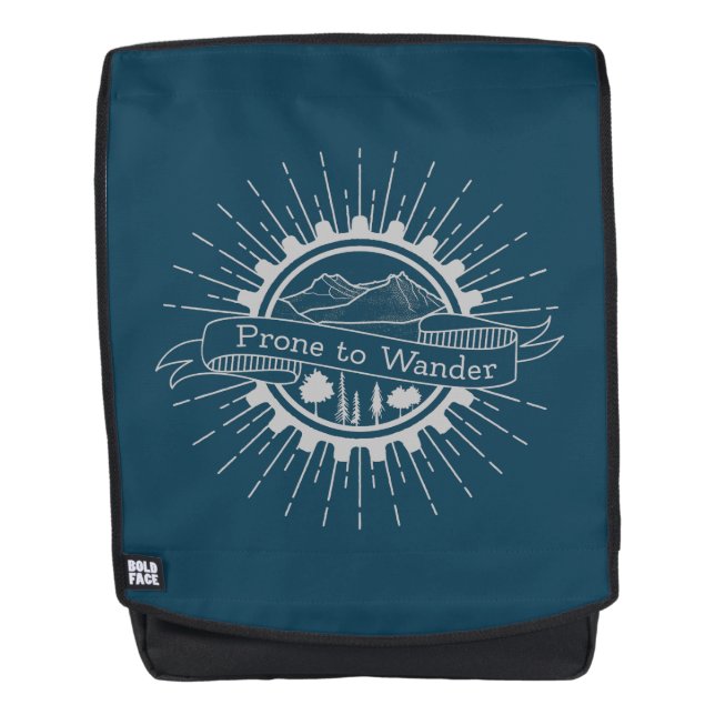 Sac À Dos Voyageur enclin à errer (Devant)